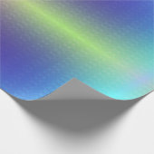Eine farbenfrohe Rolle Gradienten-Geschenkpapier Geschenkpapier (Ecke)
