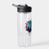 Eine farbenfrohe Splash Nurse Typografie Trinkflasche (Rechts)
