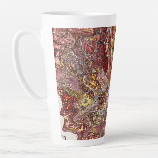 Eine farbenfrohe Tasse für Ihr Lieblingslatte! (Links)