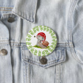 Eine farbenfrohe Waldfliege und eine Schnecke Button (Beispiel)