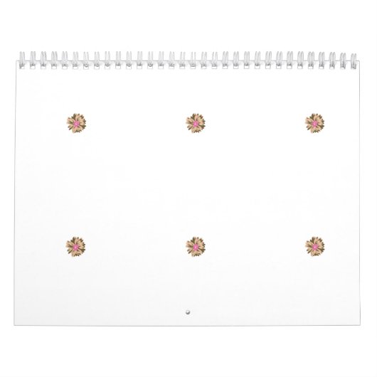 Eine farbenprächtige Blume mit einer einzigartigen Kalender (Titelbild)