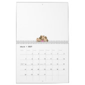 Eine farbenprächtige Blume mit einer einzigartigen Kalender (Mär 2027)