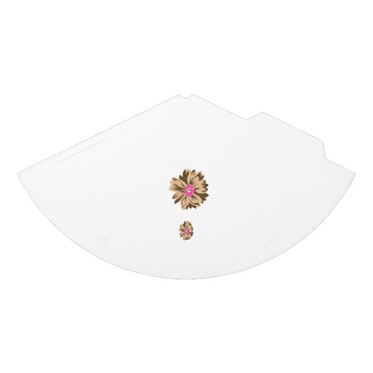 Eine farbenprächtige Blume mit einer einzigartigen Partyhütchen (Vorderseite)