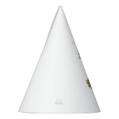 Eine farbenprächtige Blume mit einer einzigartigen Partyhütchen (Links)