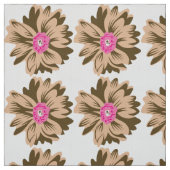 Eine farbenprächtige Blume mit einer einzigartigen Stoff (Muster)