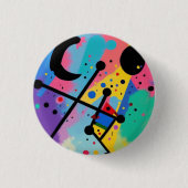 Eine Farbfiesta Button (Vorderseite)