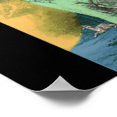 Eine Farbillustration von Esmeralda Poster (Ecke)