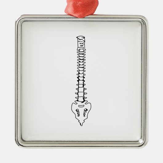 EINE FARBSPANNE ORNAMENT AUS METALL (Vorne)