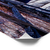 Eine faule Bay-Uhr Poster (Ecke)