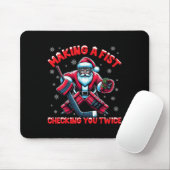 Eine Faust machen, dich zweimal überprüfen, Eishoc Mousepad (Mit Mouse)