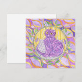 Eine Featherkatze (Vorne/Hinten)