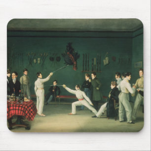 Eine fechtende Szene, 1827 Mousepad