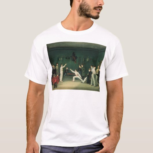 Eine fechtende Szene, 1827 T-Shirt (Vorderseite)