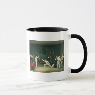 Eine fechtende Szene, 1827 Tasse