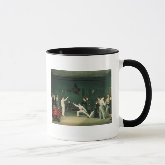 Eine fechtende Szene, 1827 Tasse (Rechts)