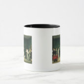 Eine fechtende Szene, 1827 Tasse (Zentrum)