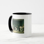 Eine fechtende Szene, 1827 Tasse (Vorderseite Links)