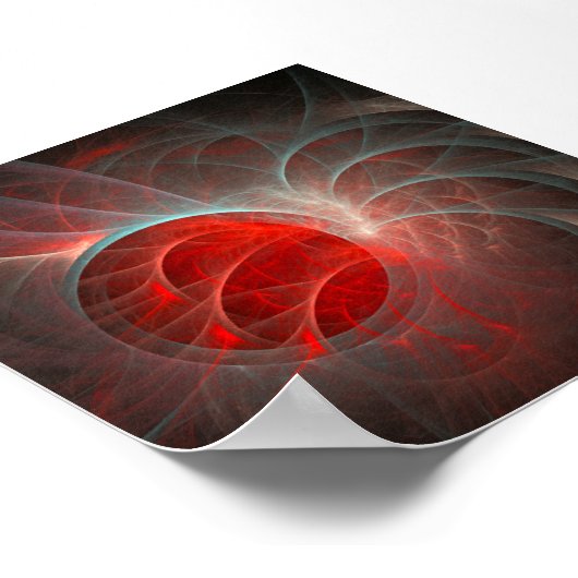 Eine Feder in der Kappe Poster (Ecke)