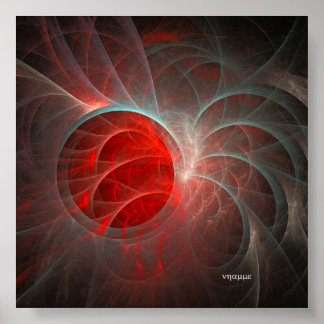 Eine Feder in der Kappe Poster