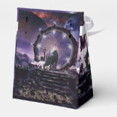 Eine Fee und ein dunkler Wolf Geschenkschachtel (Rückseite)