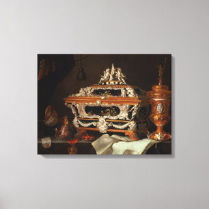 Eine Feier der Kunst des Goldschmieds Leinwanddruck