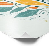 Eine Feier des Fall Foliage Fotodruck (Ecke)