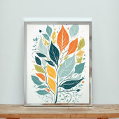 Eine Feier des Fall Foliage Fotodruck