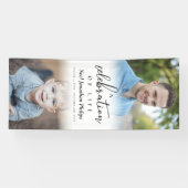 Eine Feier des Lebens zwei Fotos Banner (Horizontal)