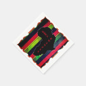 Eine Feier zu Kwanza Serviette (Ecke)