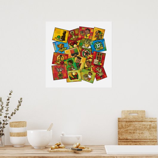 Eine Feier zu Kwanzaa Poster (Küche)