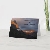 Eine Feier zum Leben, Gletschersonne Einladung (Vorderseite)