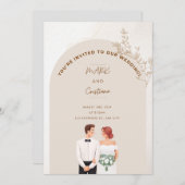 Eine Feier zur Liebe Einladung (Vorne/Hinten)