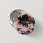 Eine feine Fahne von John Clymer Button (Vorne & Hinten)