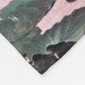 Eine feine Fahne von John Clymer Fleecedecke (Ecke)