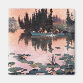 Eine feine Fahne von John Clymer Magnet (Vorne)