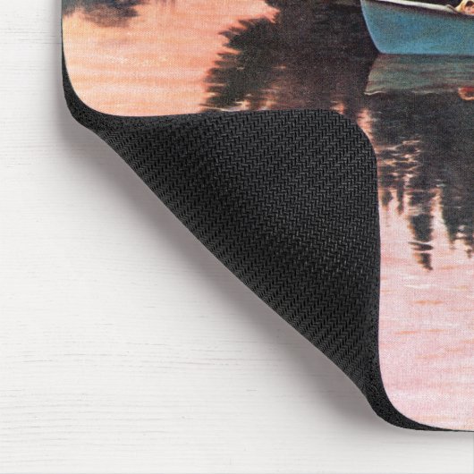 Eine feine Fahne von John Clymer Mousepad (Ecke)