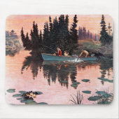 Eine feine Fahne von John Clymer Mousepad (Vorne)