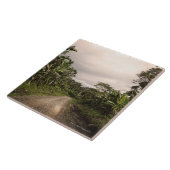 Eine Ferndschungelstraße Fliese (Seite)