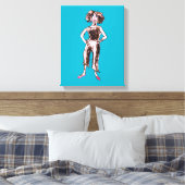 Eine Figur Leinwanddruck (Insitu (Schlafzimmer))