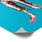 Eine Figur Poster (Ecke)