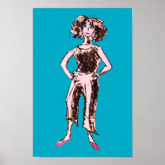 Eine Figur Poster