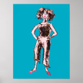 Eine Figur Poster (Vorne)