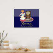 Eine filmliebende Hausfrau Poster (Küche)