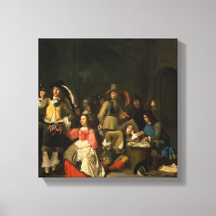 Eine Firma der Soldaten Leinwanddruck