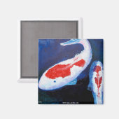 Eine Fische, zwei Fische: Magnet (Vorderseite/Rückseite)