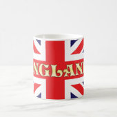 Eine Flagge der Union mit England darüber Kaffeetasse (Mittel)