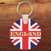 Eine Flagge der Union mit England darüber Schlüsselanhänger (Vorderseite)