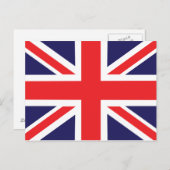 Eine Flagge der Union. Postkarte (Vorne/Hinten)