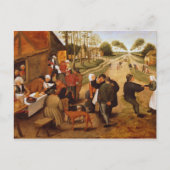 Eine flämische Kermesse Postkarte (Vorderseite)