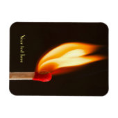 Eine Flamme Magnet (Horizontal)